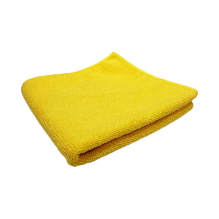 Wiper - Microfiber Yellow Microtuff Cloth 14" x 14" Each