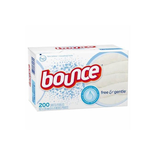 Bounce Sheet - Free & Gentle Perfume Free 6 X 200 Sheets