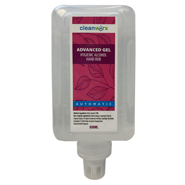 Hand Sanitizer - Gel 4 X 800ml Automatic 70% Alcohol