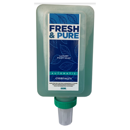 Hand Soap - Fresh & Pure Foam Automatic 4 X 800mL Cleanworx