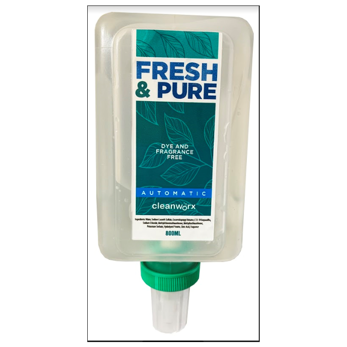 Hand Soap - Fresh & Pure Foam Automatic Dye & Fragrance Free 800mL