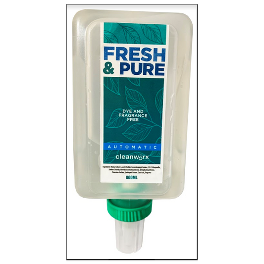 Hand Soap - Fresh & Pure Foam Automatic Dye & Fragrance Free 800mL