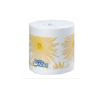 Toilet Tissue - 1 Ply 48 X 1000 White Swan (05113)