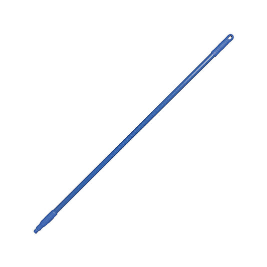 Mop Handle - 54" x 15/16 No Thread Fiberglass Blue