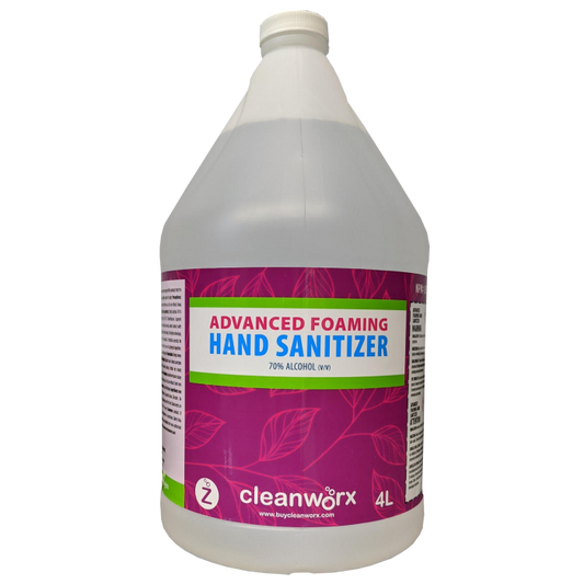 Hand Sanitizer - Foam 4L Jug 70% Alcohol Cleanworx