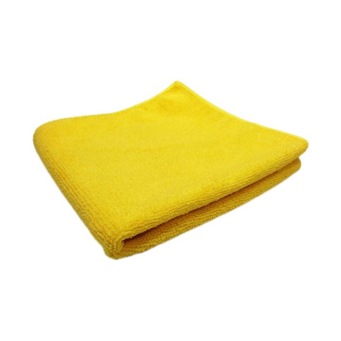 Wiper - Microfiber Yellow Microtuff Cloth 14" x 14" Each