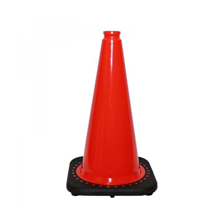 Pylon - 18" Orange W/Black Base Traffic Cone 3.5LB