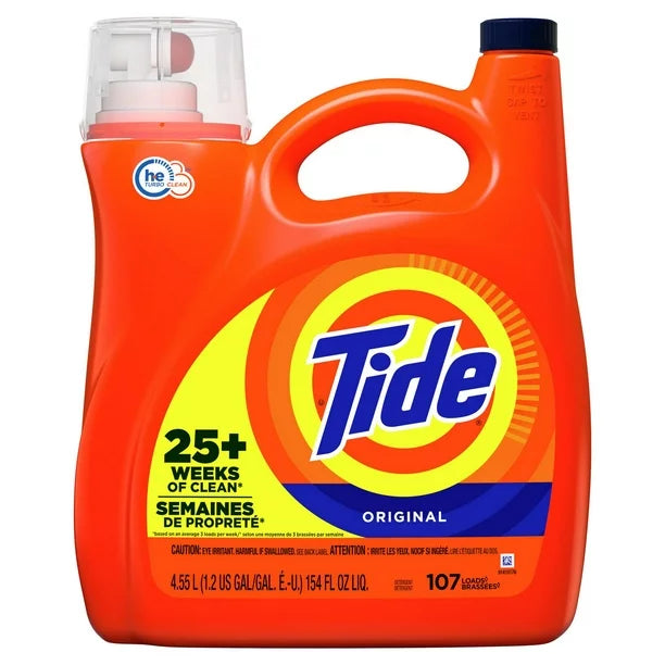 Laundry Soap - Tide Original Liquid 131 Loads 4.87L